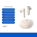 Creative wireless Bluetooth headset speaker in egg blue with ear hook design and charging compartment