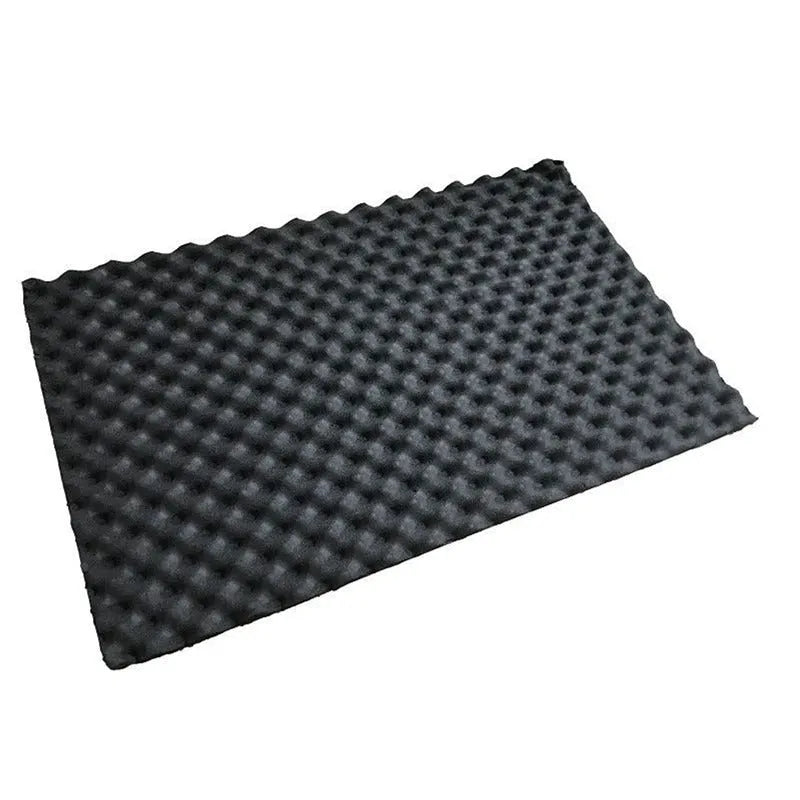Black car sound-absorbing sponge band 80cm long 25cm wide 1cm thick for exterior noise insulation