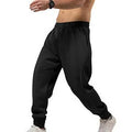 Men's casual sport jogger pants with drawstring waist in brown colour
