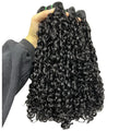 Front lace wig made from real human hair in pissy 06 colour with natural hairline