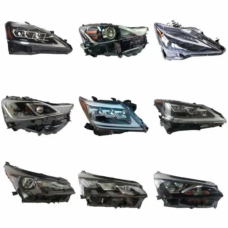 Black ABS plastic headlight housing for Hyundai VELOSTER with 92101-2V500 model number
