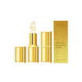 Gold foil nourishing lipstick in square 2.6cm case with 3.5g content