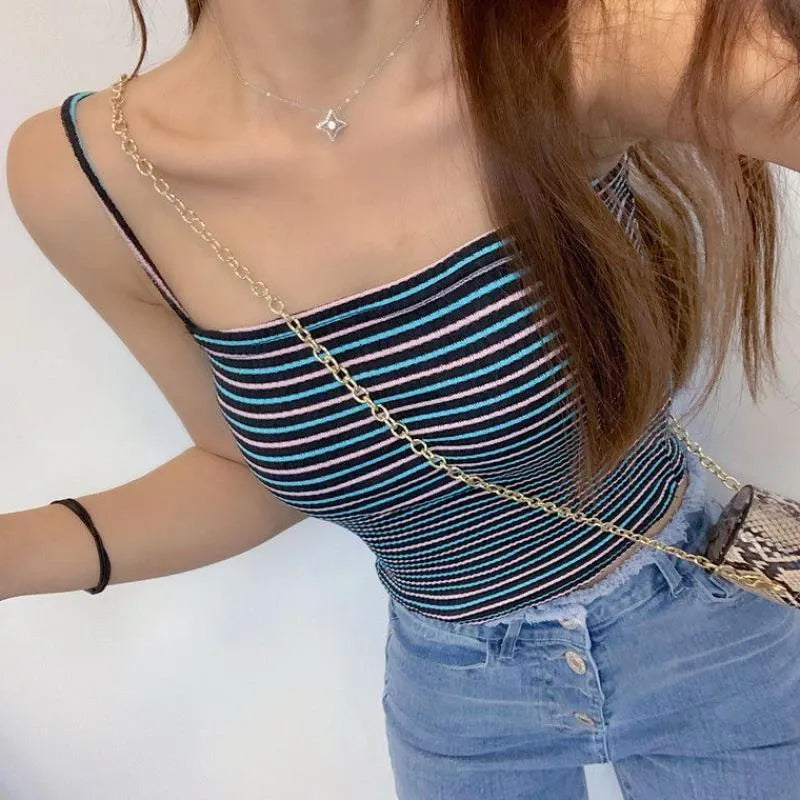Korean style short western slim fit striped bottoming shirt in multiple colours and sizes S-XL on plain background