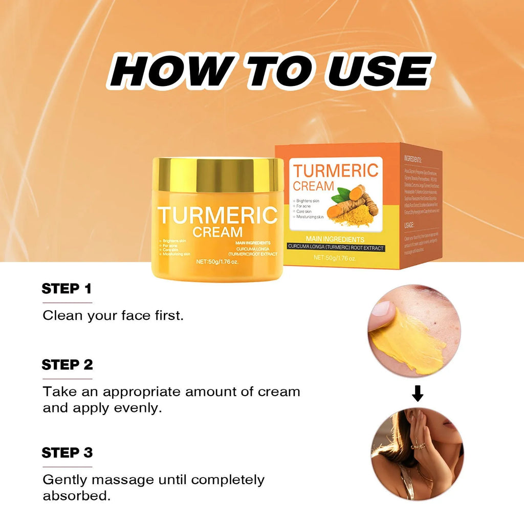 50g moisturising cream jar with brightening and hydrating properties for general skin types