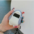 Silicone protective cover for Apple AirPods 1 and 2 wireless earphone charging case