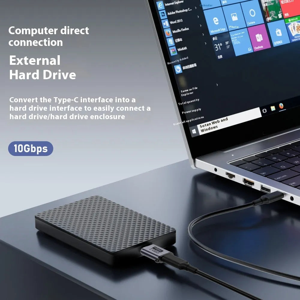 USB AM to Micro-B adapter for connecting legacy devices to computers