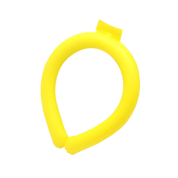 Cooling neck hanging ice ring in multiple colours for outdoor sports heatstroke prevention