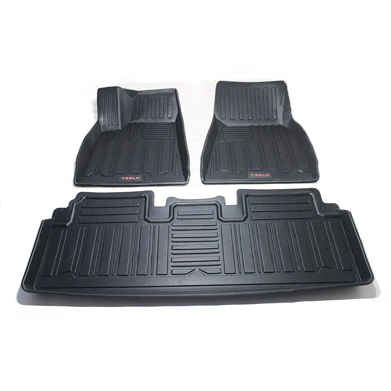 Tesla foot pad set in rubber and latex for Model 3 Model S Model X left or right rudder