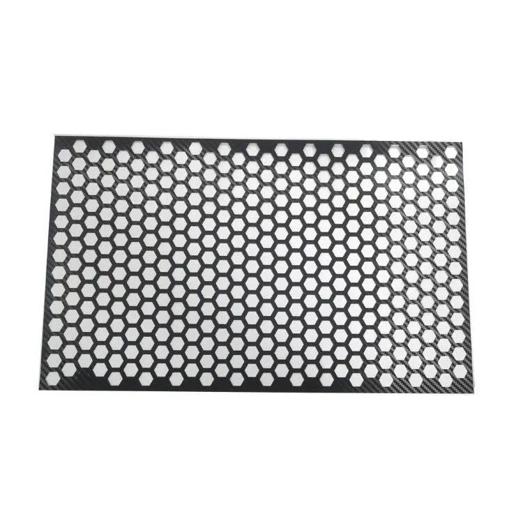 Car taillight honeycomb pattern adhesive sticker decorative appliqué 48x30cm