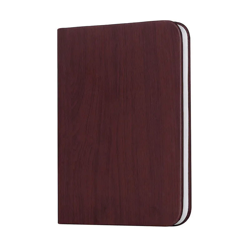 Wooden boy-shaped LED night light in modern design, shown in maple white, hu red, and hu black colour options.