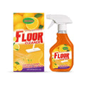 237ml lemon-scented floor cleaner concentrate bottle for hard floor cleaning with listed ingredients
