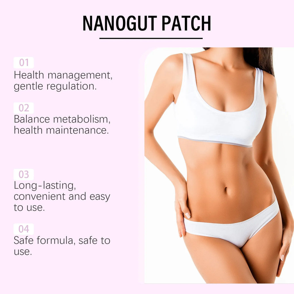 Four 3x3cm nursing adhesive care patches with acetyle hexapeptide-8 and botanical ingredients