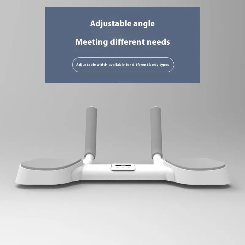 White household flat support trainer with alloy aluminium frame and ABS plastic components