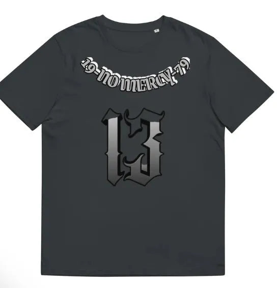 Men's black casual t-shirt with a 3D digital printed design on the front, short sleeves, and a round neck.