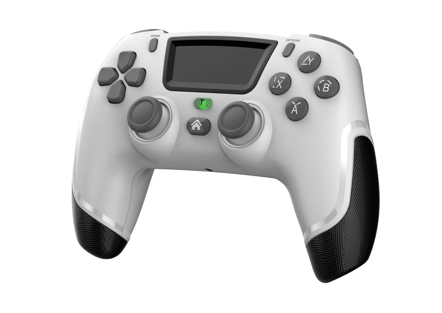 Fruit green PS4 wireless Bluetooth gaming controller with vibration feedback for multi-platform gaming