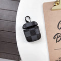 Hard shell plastic iPhone XS MAX case with lattice grid design and anti-lost hook attachment point
