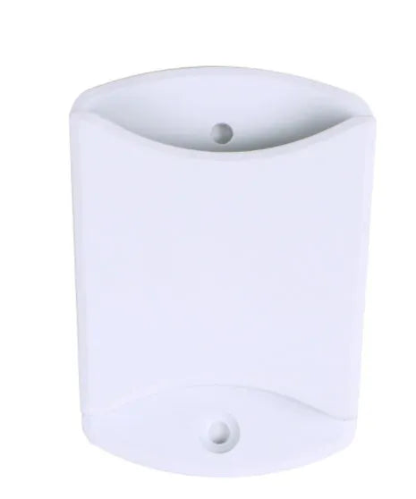 Silver aluminium desktop tablet stand holding a tablet, showing 360-degree rotation and dual adjustable clip design.
