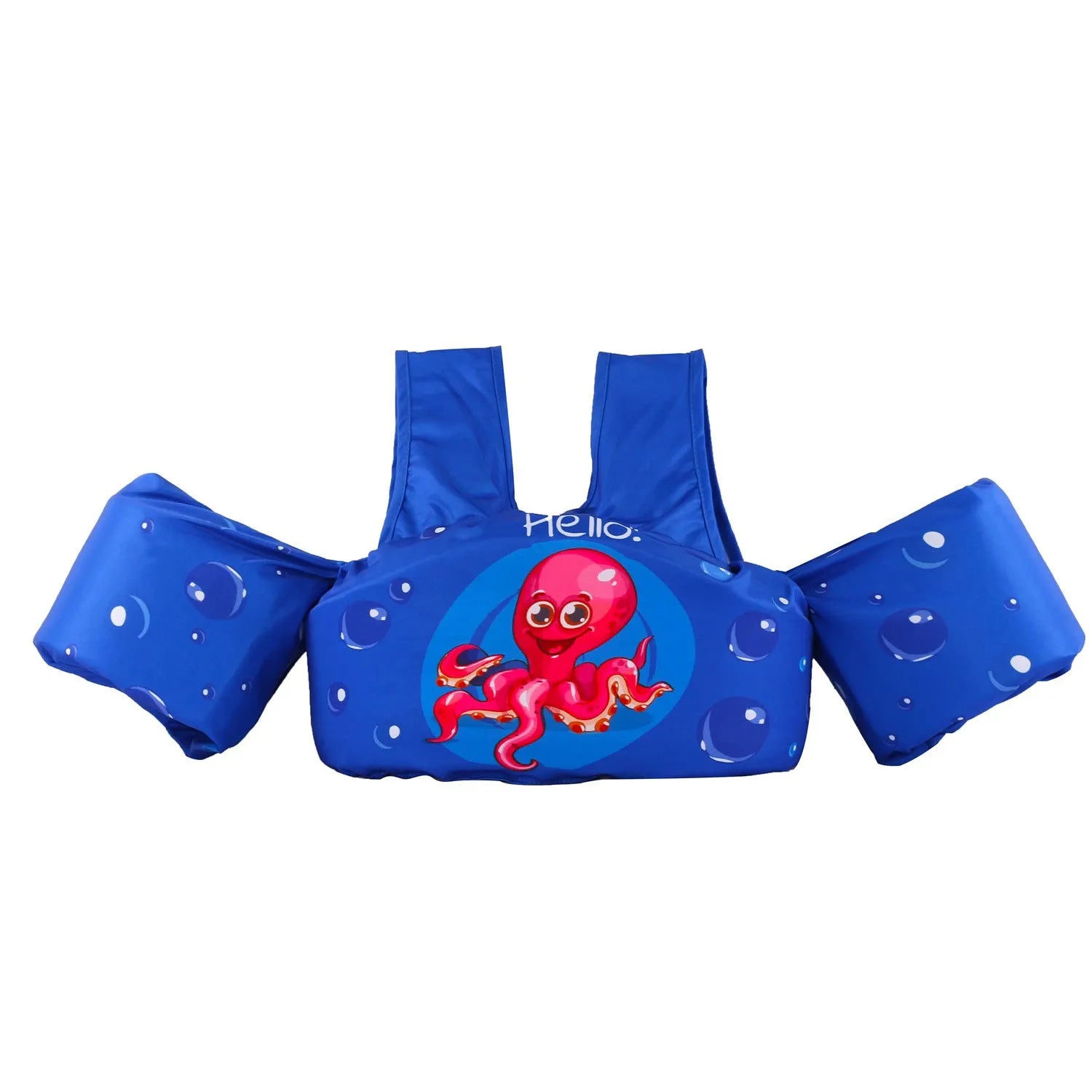 Cartoon children's lengthened arm swimming ring life jacket in colourful patterns