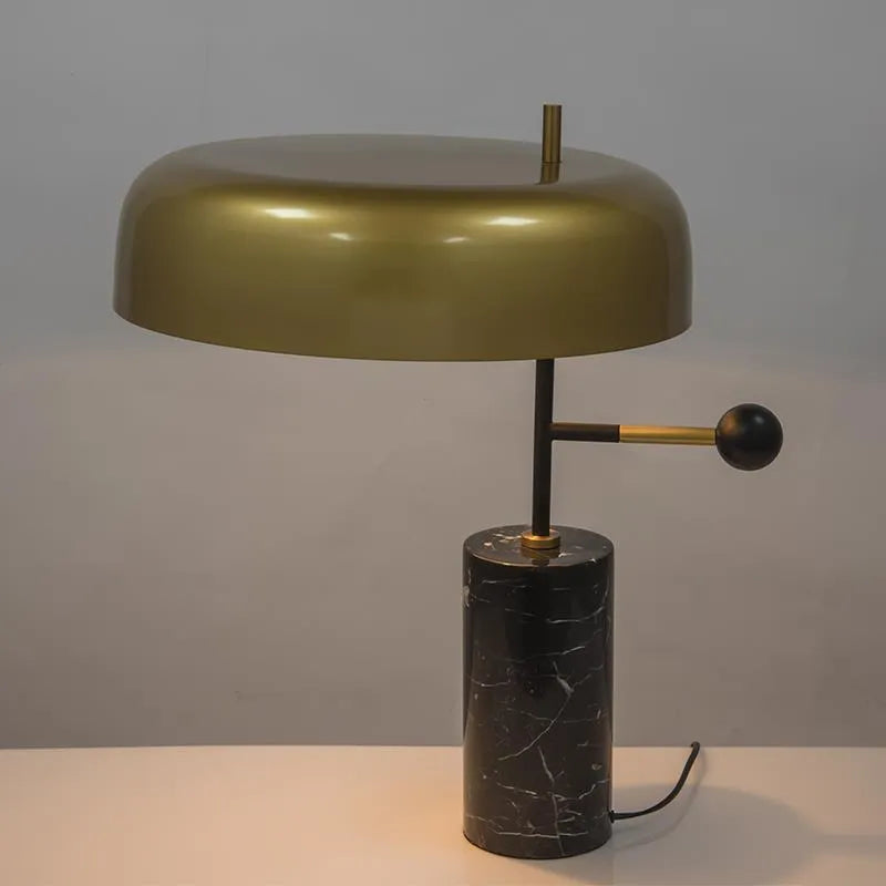 European style warm white table lamp for bedroom or hotel decoration