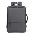 Large green waterproof Oxford cloth backpack for business travel with air pillow belt