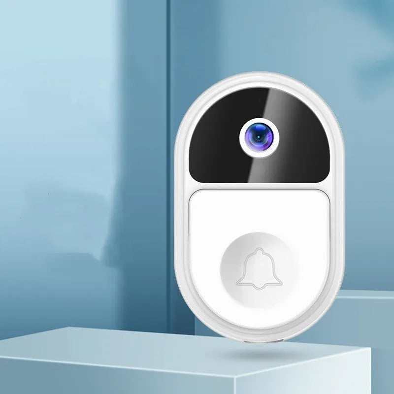 Doodle Smart Visual Doorbell V8 wireless two-way intercom in black or white with USB charging