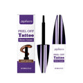 Tearable liquid eyebrow pencil with 0.5mm fine tip in Black, Brown, and Light Brown colour options