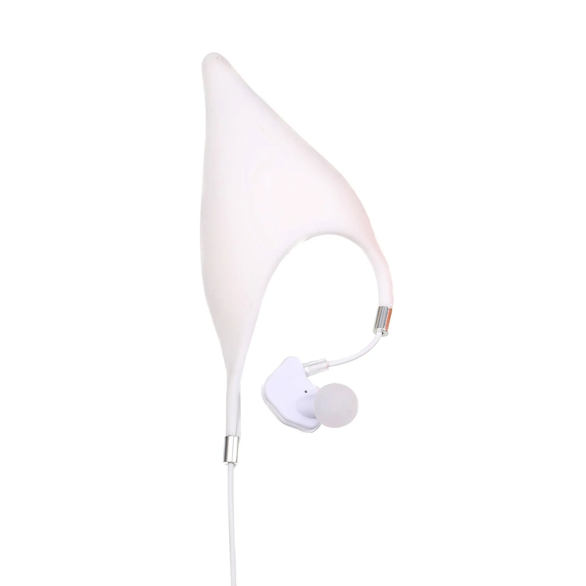 Cartoon elf ear headphones with microphone and 3.5mm cable in fantasy design