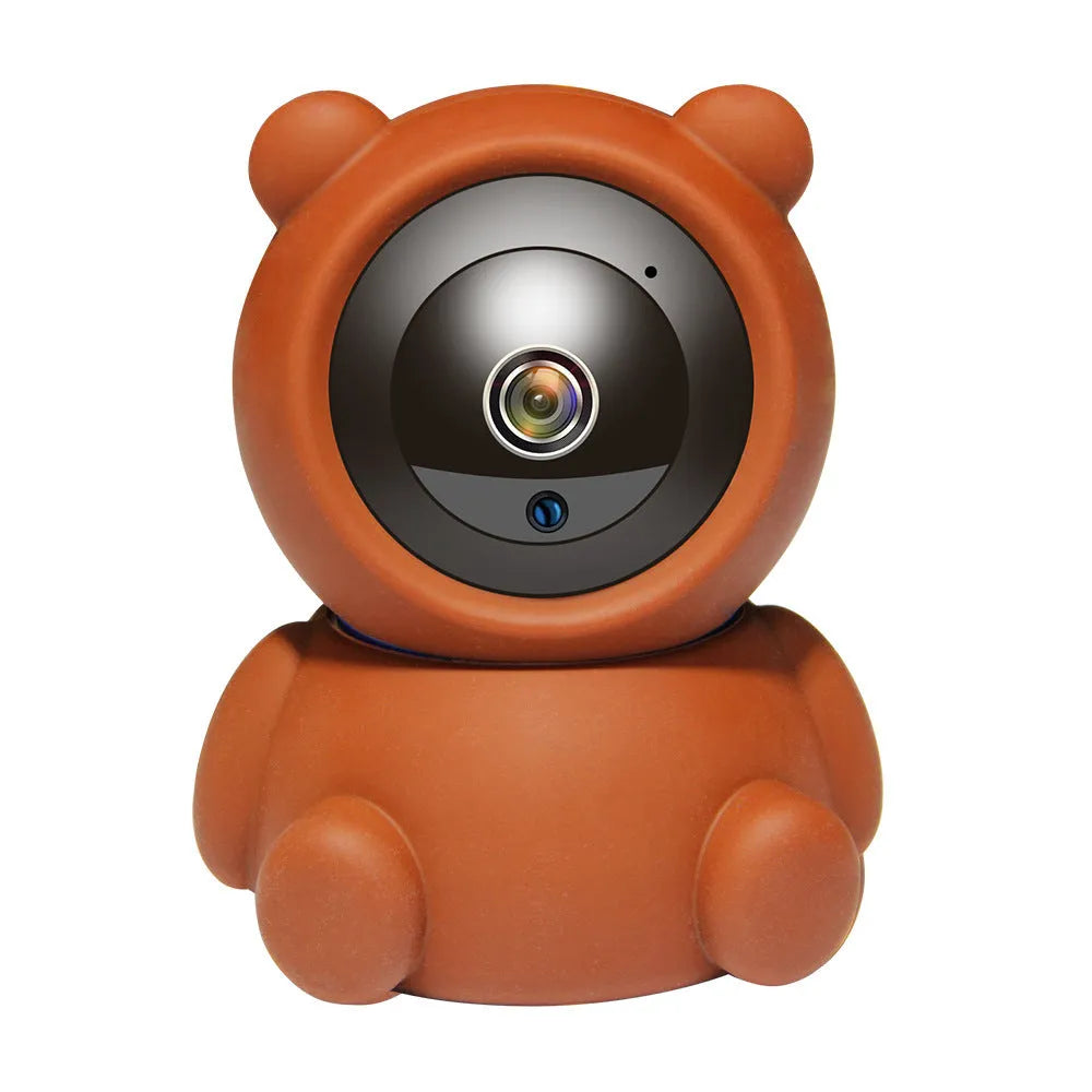 1080P WiFi security camera with infrared night vision and motion tracking capability