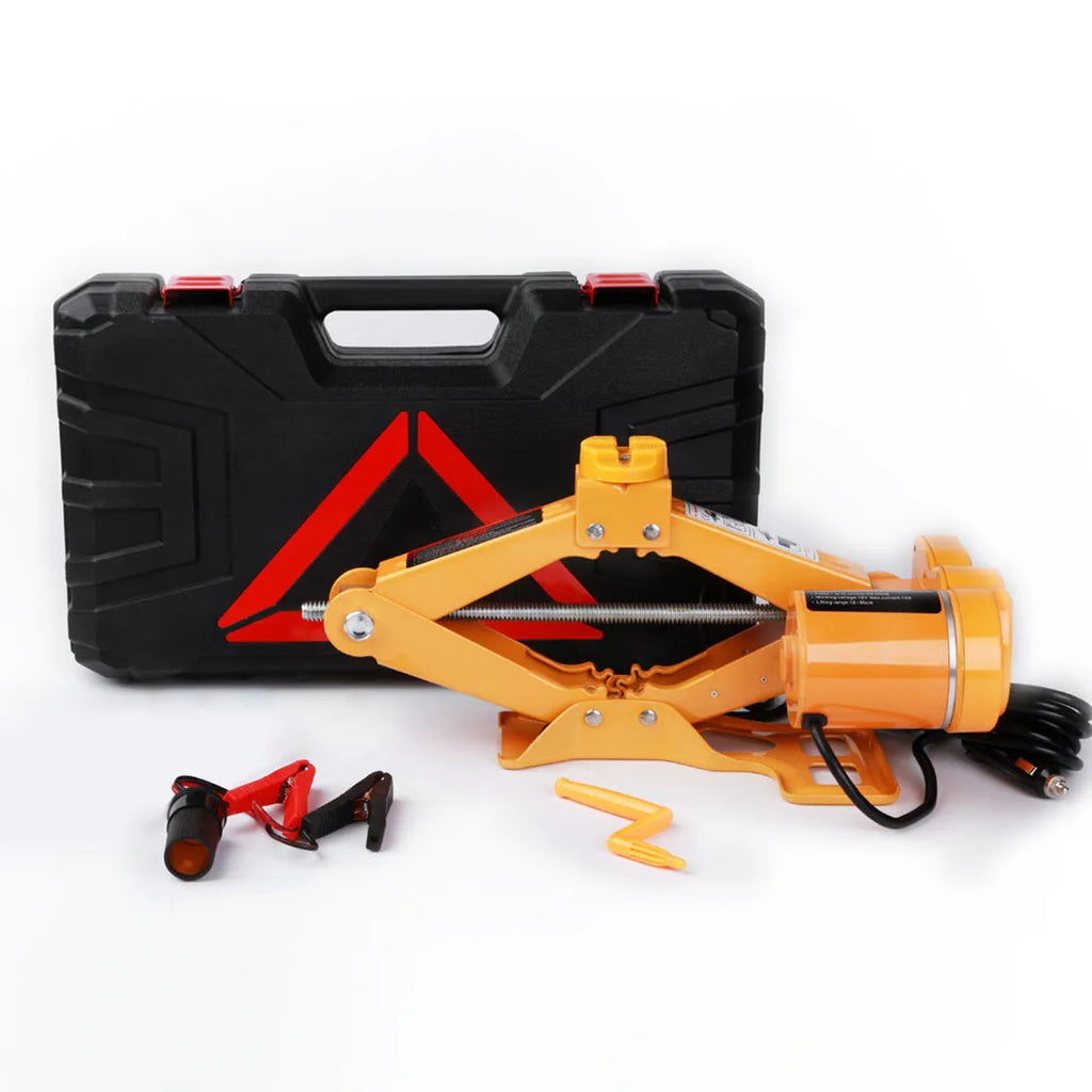 TY002 style electric hydraulic vehicle jack kit with 2 tonne capacity.