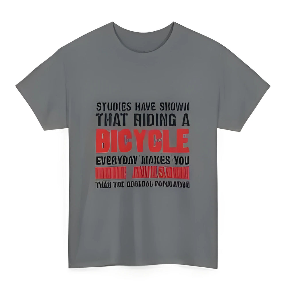 Grey women's cotton short sleeve t-shirt with printing pattern design, showing front view