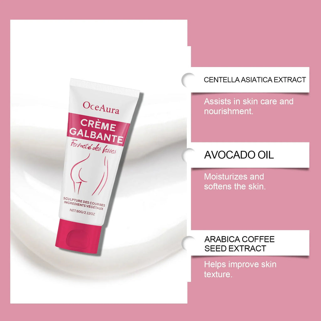 60g hip neck tightening cream jar with moisturising and nourishing formula