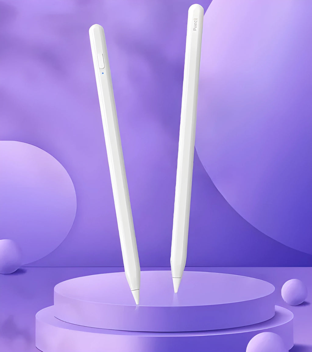 Magnetic charging capacitive stylus for iPad with real-time power display and original pen tip