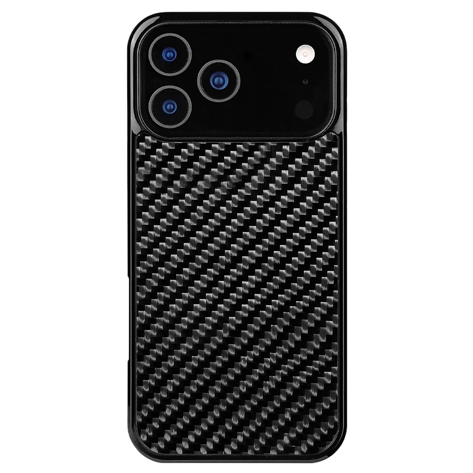 17 Series Twill Black mobile phone case for iPhone 12-17 series protective cover