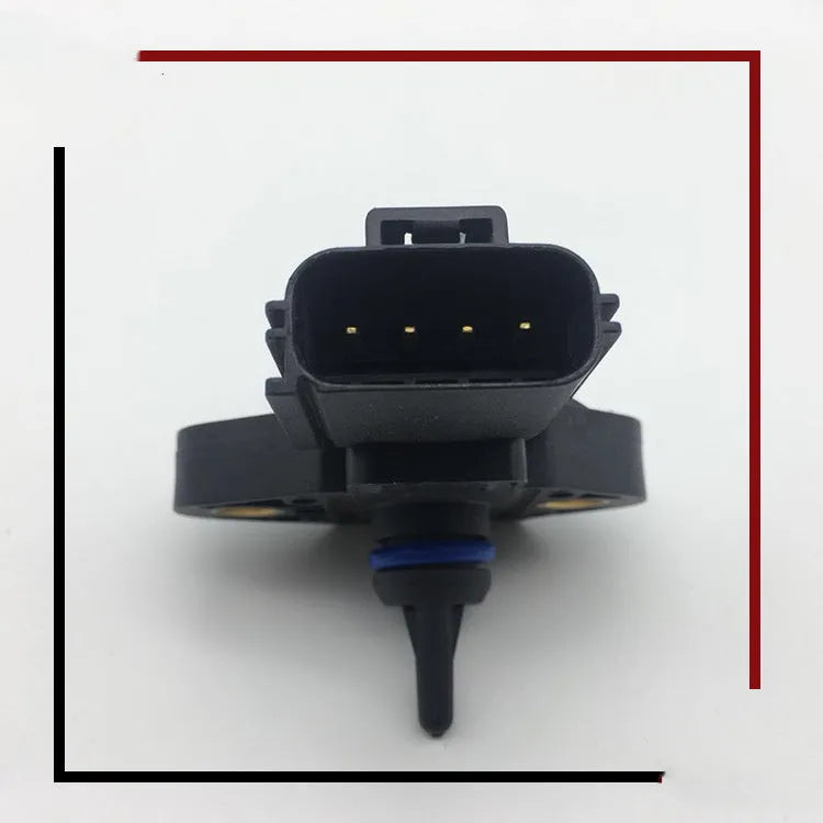 Black automotive intake manifold absolute pressure MAP sensor for Ford Lincoln cars