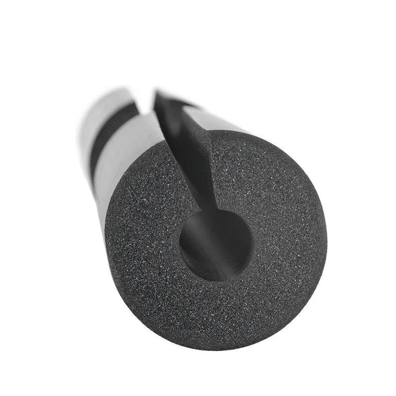Barbell shoulder pad made of NBR foam, 44cm x 10cm, in black or red, for barbell training.