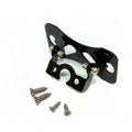 Black metal universal in-car camera holder with adjustable swivel mechanism