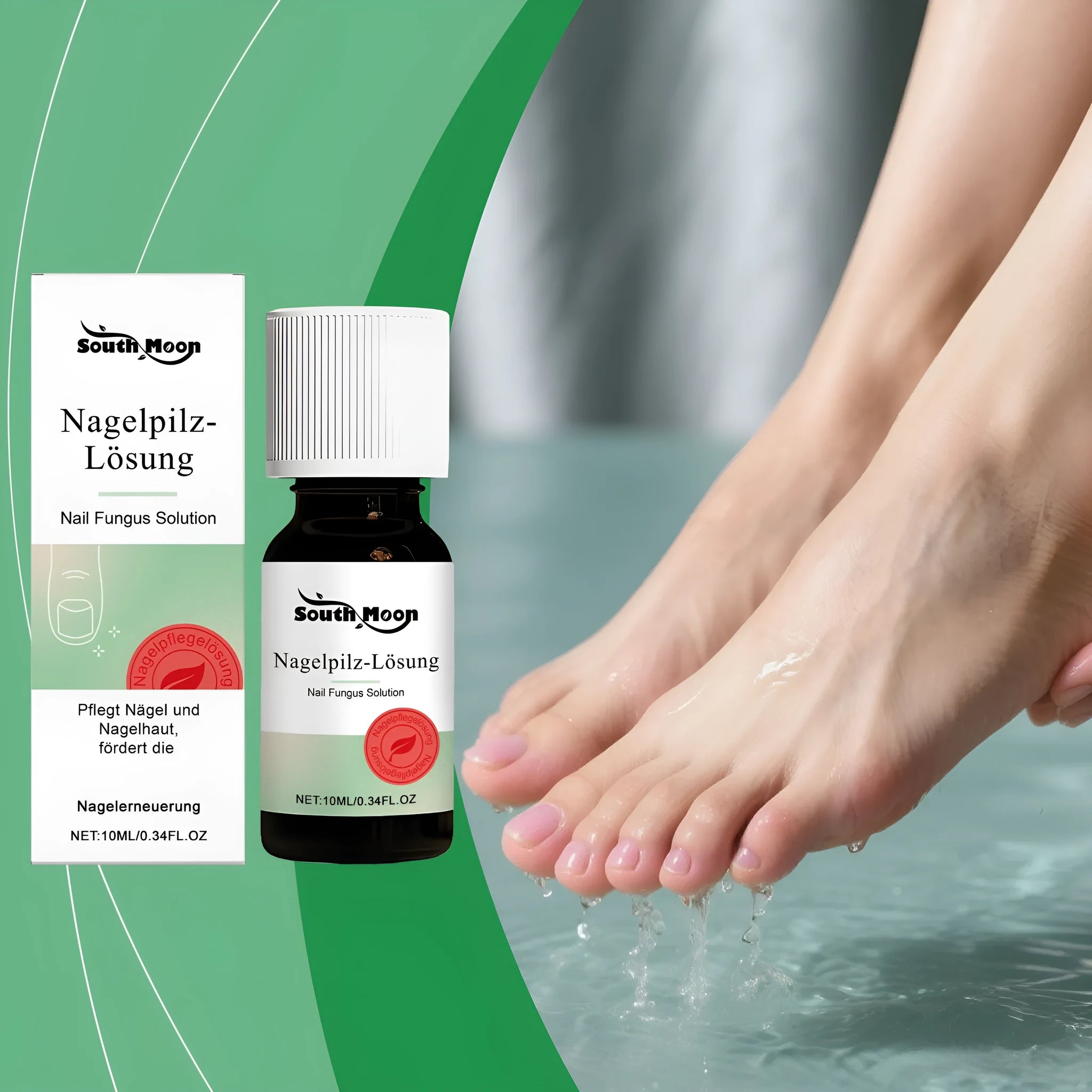 10ml nail care essence bottle with tea tree oil and eucalyptus for daily moisturising nail maintenance
