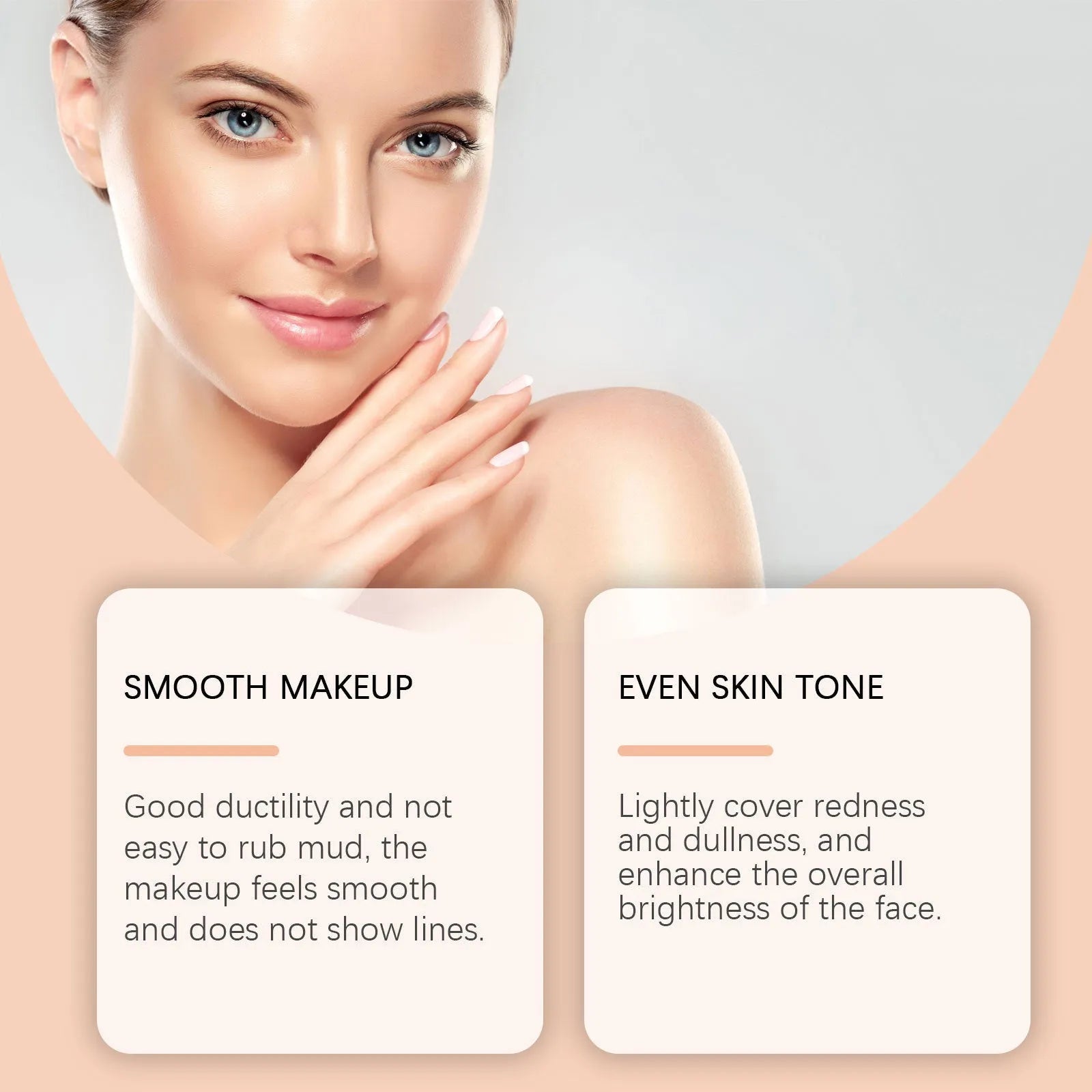 Clear moisturising skin make-up primer lotion in 30ml container