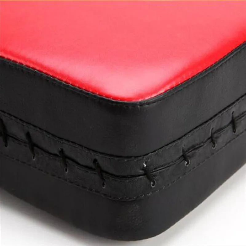 Blue and red thickened square foot target sanda boxing props in vertical style
