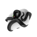 Creative snake design hard resin protective case for AirPods Pro and AirPods 3 in black, white, and pink colours