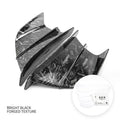 Motorcycle wind wing spoiler accessories in four glossy patterns with 18x8cm dimensions