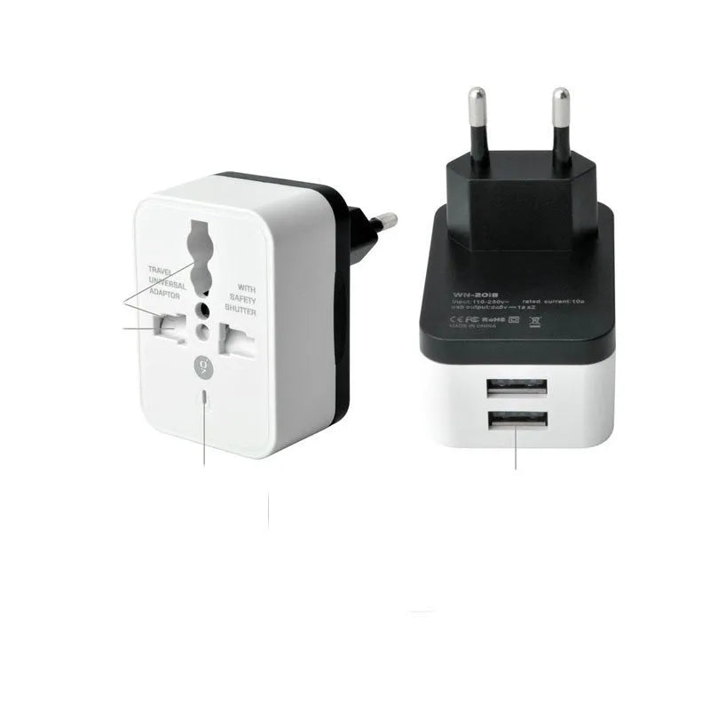 Black three-in-one wireless magnetic charging station with desk lamp and cable on a wooden desk.