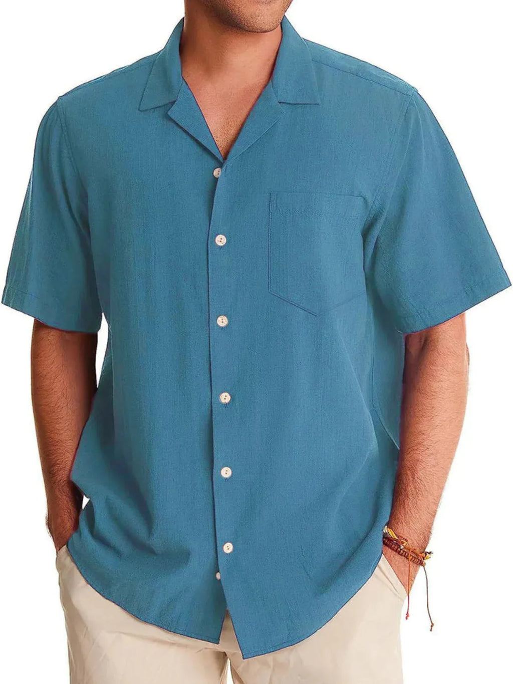 Plus size men's Hawaiian shirt with floral digital print, short sleeves, lapel collar, loose fit, polyester.