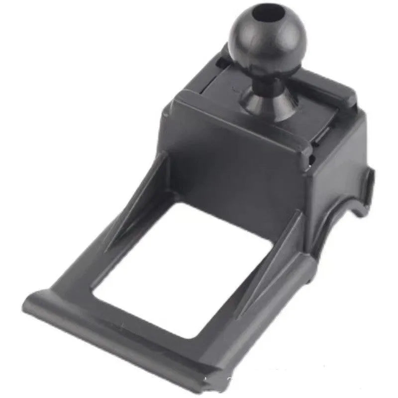 GOODWAY car mobile phone bracket mounted on dashboard with phone in 360-degree adjustable holder