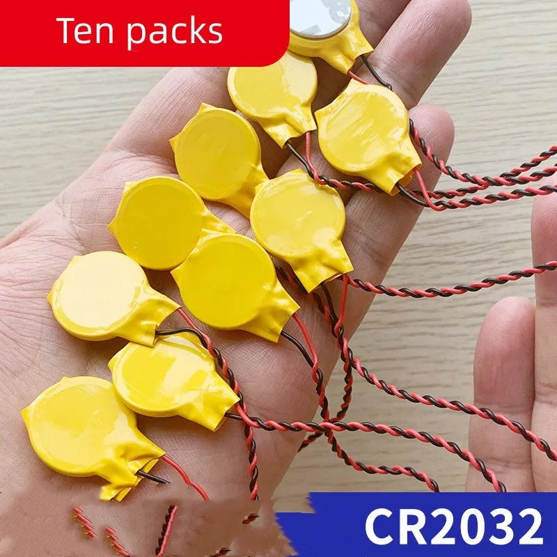 CR2032 3V lithium motherboard battery for notebook and desktop CMOS replacement, pack of 1 2 5 or 10 cells