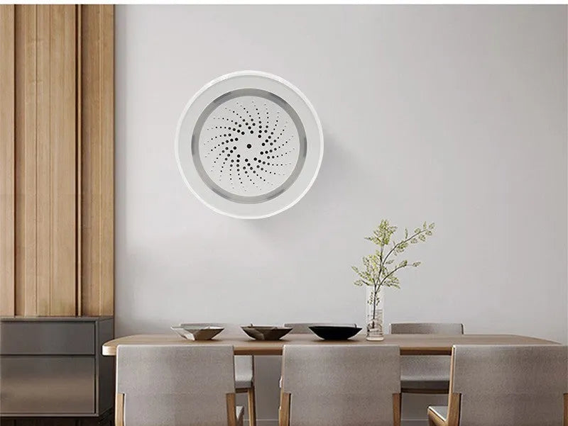 WiFi alarm siren wireless smart sound and light alarm with USB cable and manual