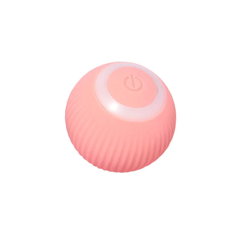 Cat Gravity 43mm intelligent rolling ball toy in plastic with bionic motion and obstacle avoidance