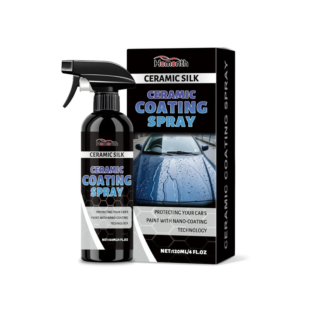 120ml ceramic coating protective spray bottle with gloss maintenance formula
