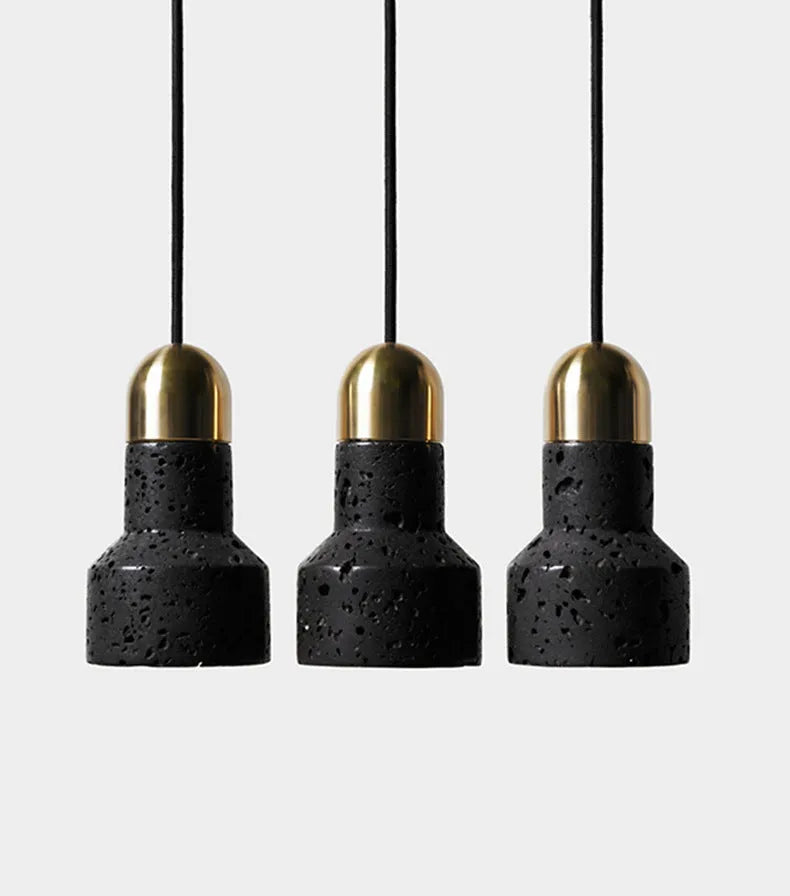 Industrial iron chandelier with adjustable suspension and black/gold finish options