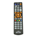 Black L336 learning remote control with button layout for universal device programming